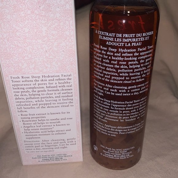 Fresh SEALED & NEW IN BOX Rose Deep Hydration Facial Toner with Rose Extract - Picture 6 of 8